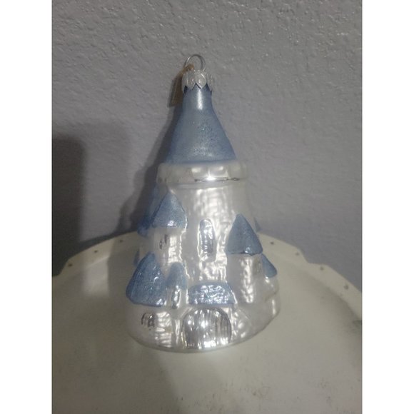 Discovery Channel Store Castle Glass Ornament - Picture 1 of 6
